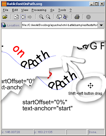 Panning in an SVG document